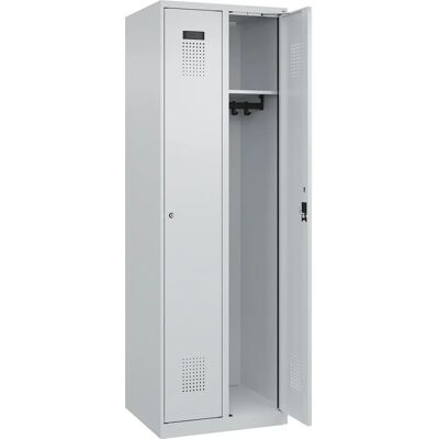 C+P Evolo PLUS Schrank - 2 Fächer Stahl Grau C+P Evolo PLUS Schrank - 2 Fächer Stahl Grau