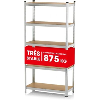 EASYmaxx Étagère et Banc de Travail Lourds - 180x90x40cm - 875kg EASYmaxx Étagère et Banc de Travail Lourds - 180x90x40cm - 875kg