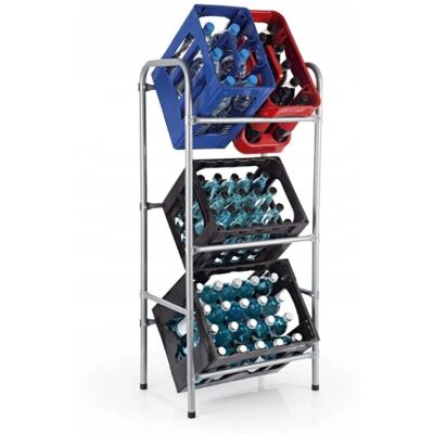 EASYmaxx - Metall Getränkekisten-Regal - 3 caisses - 127x50x34 cm - Storage rack - Publicité EASYmaxx - Metall Getränkekisten-Regal - 3 caisses - 127x50x34 cm - Storage rack - Publicité