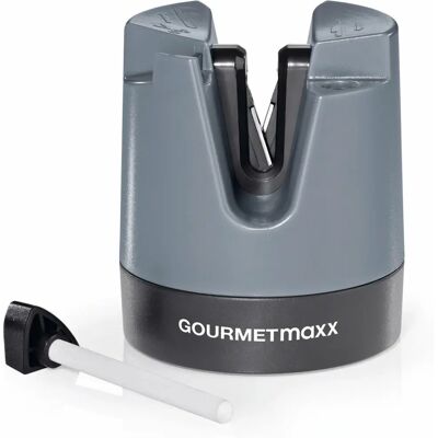 Gourmetmaxx 12738 Ostrecz do noży - Automatyczny, Kompaktowy, Do Wszystkich Ostrzy Gourmetmaxx 12738 Ostrecz do noży - Automatyczny, Kompaktowy, Do Wszystkich Ostrzy