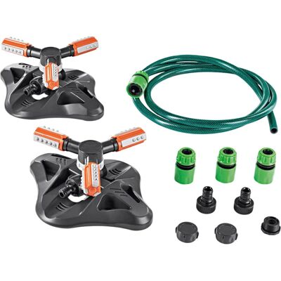 EASYmaxx 12972 Wasser Sprinkler - 360° Drehung, 3 Arm-Set, Verstellbar - Gartensprinkler EASYmaxx 12972 Wasser Sprinkler - 360° Drehung, 3 Arm-Set, Verstellbar - Gartensprinkler