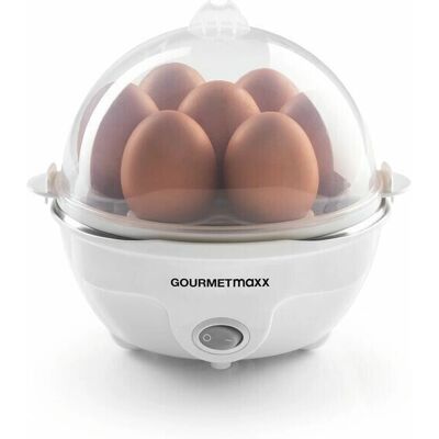 Gourmetmaxx 13760 - Transparent, White - Eierkocher Gourmetmaxx 13760 - Transparent, White - Eierkocher