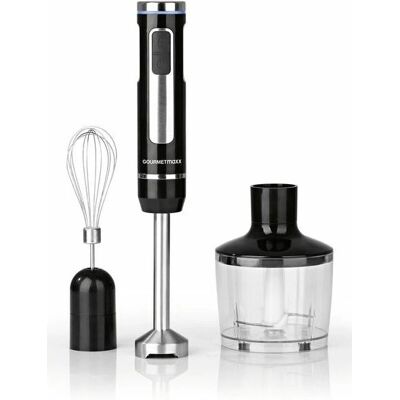 GOURMETmaxx 14947 - Schwarz, Silber - Stabmixer GOURMETmaxx 14947 - Schwarz, Silber - Stabmixer