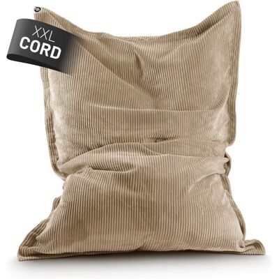 Lumaland Sitzsack Beige Indoor Rechteck - Sitzsack Lumaland Sitzsack Beige Indoor Rechteck - Sitzsack