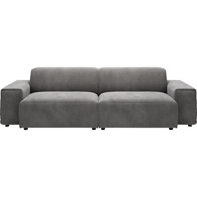 Andas Glimminge Sofa - Dunkelgrau, 254cm, Wellenunterfederung - Sofas Andas Glimminge Sofa - Dunkelgrau, 254cm, Wellenunterfederung - Sofas