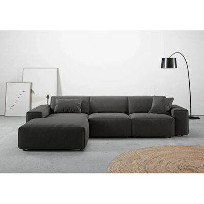 Andas Glimminge Grau Sofa - Recamiere Links - Skandinavisches Design Andas Glimminge Grau Sofa - Recamiere Links - Skandinavisches Design