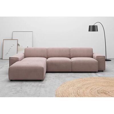 Andas Glimminge Rosa Ecksofa - Skandinavisches Design Andas Glimminge Rosa Ecksofa - Skandinavisches Design