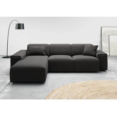Andas Nordic Design Sofa - Microfaser, Links Ottomane - Sofa Andas Nordic Design Sofa - Microfaser, Links Ottomane - Sofa