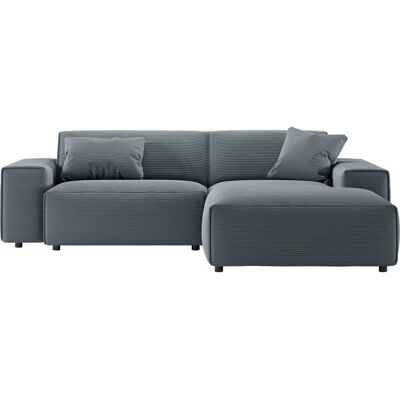 Andas Nordic Petrol L-Form Sofa - Cordbezug Andas Nordic Petrol L-Form Sofa - Cordbezug