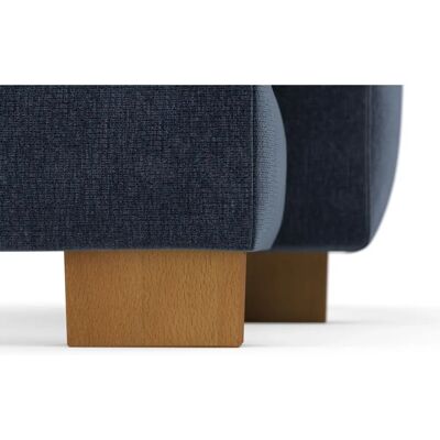 HOME AFFAIRE Dundee U-Form Sofa - U-förmiger Blau Flatgewebe HOME AFFAIRE Dundee U-Form Sofa - U-förmiger Blau Flatgewebe