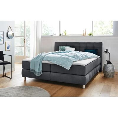 Andas Salo XXL Boxspringbett - Grau - Skandinavisches Design Andas Salo XXL Boxspringbett - Grau - Skandinavisches Design