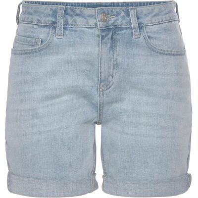 VIVANCE Lys blåvaskede denimshorts - Damer VIVANCE Lys blåvaskede denimshorts - Damer