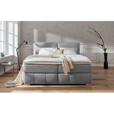 Guido Maria Kretschmer Wehma - Boxspringbett, grau, 180x220 cm - Boxspringbett Guido Maria Kretschmer Wehma - Boxspringbett, grau, 180x220 cm - Boxspringbett
