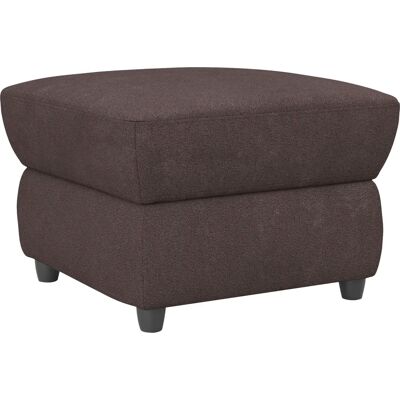 HOME AFFAIRE Boston - Chenille, schwarz (charcoal) - Fußhocker HOME AFFAIRE Boston - Chenille, schwarz (charcoal) - Fußhocker