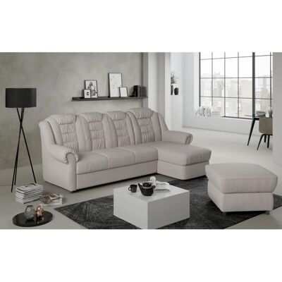 HOME AFFAIRE Boston L-Form Sofa - L-Form beige (Sand) Kunstleder HOME AFFAIRE Boston L-Form Sofa - L-Form beige (Sand) Kunstleder