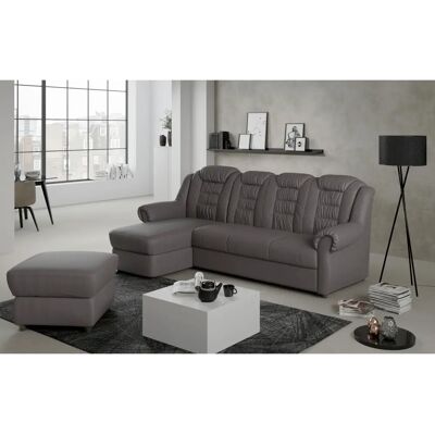 Home Affaire Boston L-Form Sofa - Fango - Bezogen mit Kunstleder SOFTLUX - Recamiere links - Ohne Bettfunktion Home Affaire Boston L-Form Sofa - Fango - Bezogen mit Kunstleder SOFTLUX - Recamiere links - Ohne Bettfunktion