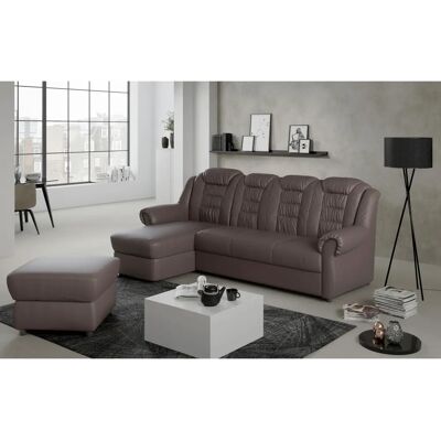 HOME AFFAIRE Boston L-Form Couch - braun - L-Form, Recamière links, ohne Bettfunktion HOME AFFAIRE Boston L-Form Couch - braun - L-Form, Recamière links, ohne Bettfunktion