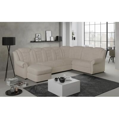Home affaire Boston U-Form beige Sofa - U-Form Landhaussofa Home affaire Boston U-Form beige Sofa - U-Form Landhaussofa
