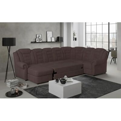 HOME AFFAIRE Boston U-Form Sofa - U-förmig, Schwarz, 7 Sitze HOME AFFAIRE Boston U-Form Sofa - U-förmig, Schwarz, 7 Sitze