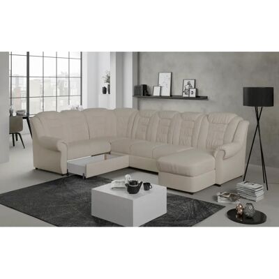 HOME AFFAIRE Boston U-Form Beiges Sofa - U-förmiger Couch HOME AFFAIRE Boston U-Form Beiges Sofa - U-förmiger Couch