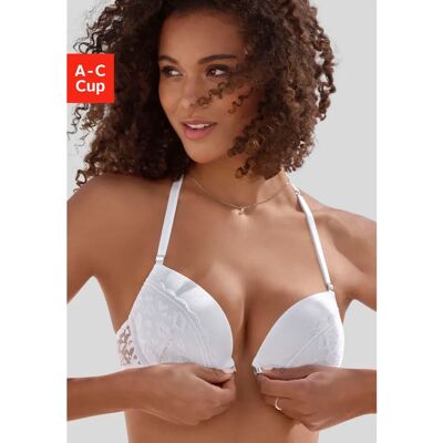 VIVANCE Weiß Push-up-BH Modell 85 - Damenwäsche VIVANCE Weiß Push-up-BH Modell 85 - Damenwäsche