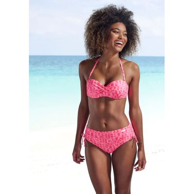 Elbsand Letra Bikini-Top - Unterstützend bedruckt, recycelte Mikrofaser Elbsand Letra Bikini-Top - Unterstützend bedruckt, recycelte Mikrofaser