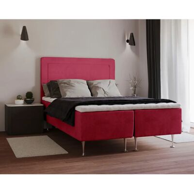 INOSIGN Hacer Samtoptik Rot 180x200cm - Boxspringbett INOSIGN Hacer Samtoptik Rot 180x200cm - Boxspringbett