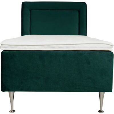 INOSIGN Hacer Dunkelgrün Samtoptik Boxspringbett INOSIGN Hacer Dunkelgrün Samtoptik Boxspringbett
