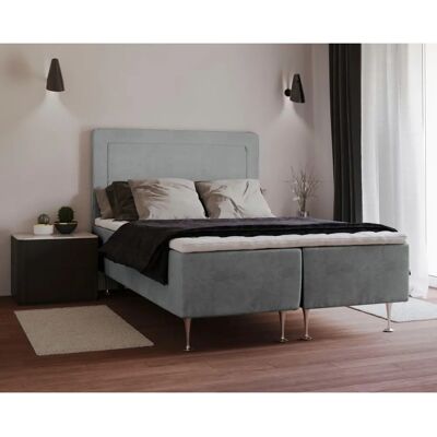 INOSIGN Hacer 160x200cm Grau Boxspringbett - Rahmen & Topper INOSIGN Hacer 160x200cm Grau Boxspringbett - Rahmen & Topper