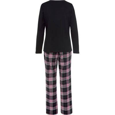 VIVANCE DREAMS Pink Baumwoll-Pyjama - Damen VIVANCE DREAMS Pink Baumwoll-Pyjama - Damen