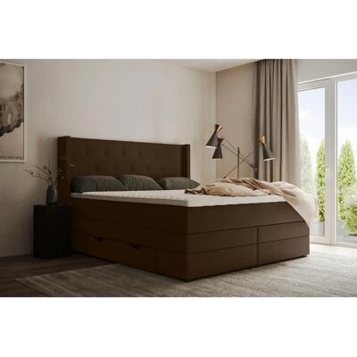 Places of Style Elegance Dunkelbraun - Boxspringbett Places of Style Elegance Dunkelbraun - Boxspringbett