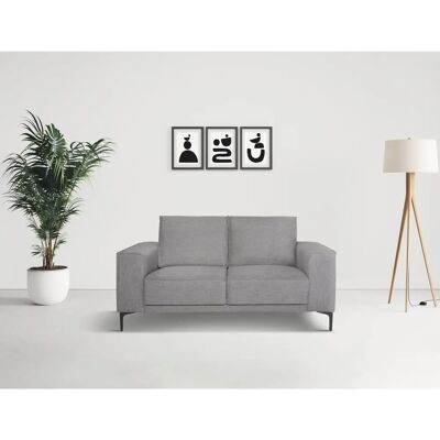 Places of Style Oland Grau 2-Sitzer Sofa Places of Style Oland Grau 2-Sitzer Sofa