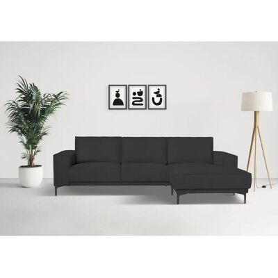 Places of Style Oland Ecksofa - Flachgewebe, Recamiere rechts, Polyester - Sofa Places of Style Oland Ecksofa - Flachgewebe, Recamiere rechts, Polyester - Sofa