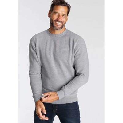 MAN'S WORLD M 48/50 Hellgrau Melange Regular Fit Sweatshirt MAN'S WORLD M 48/50 Hellgrau Melange Regular Fit Sweatshirt