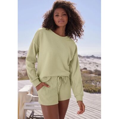 s.Oliver Grüne Shorts - Shorts - Bequeme Loungewear s.Oliver Grüne Shorts - Shorts - Bequeme Loungewear