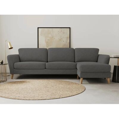 HOME AFFAIRE Marseille L-Shape Sofa - Flachgewebe - FSC-zertifiziert - 279x152cm HOME AFFAIRE Marseille L-Shape Sofa - Flachgewebe - FSC-zertifiziert - 279x152cm