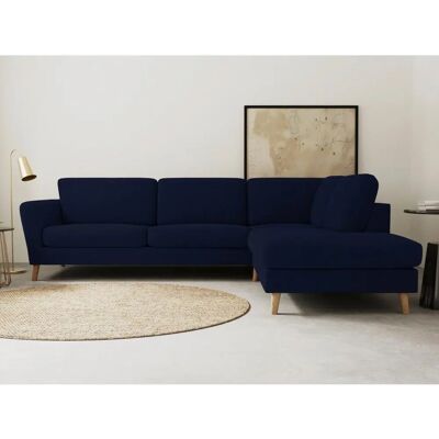 Home Affaire Marseille Ecksofa - L-Form, Blau, 278x202cm Home Affaire Marseille Ecksofa - L-Form, Blau, 278x202cm