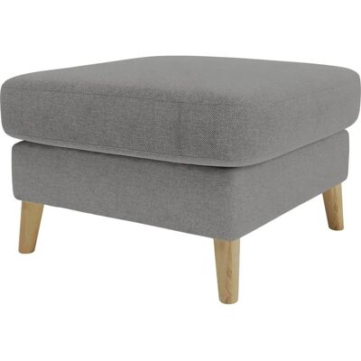 HOME AFFAIRE Marseille Grau Stoffhocker - Pouf HOME AFFAIRE Marseille Grau Stoffhocker - Pouf