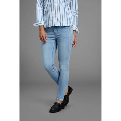 ARIZONA Skinny-Jeans - Mit Keileinsätzen - Damen - Blau ARIZONA Skinny-Jeans - Mit Keileinsätzen - Damen - Blau