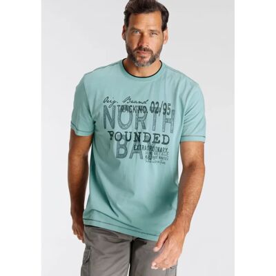 MAN'S WORLD XXL (60/62) Blau Jersey T-Shirt - T-Shirt MAN'S WORLD XXL (60/62) Blau Jersey T-Shirt - T-Shirt