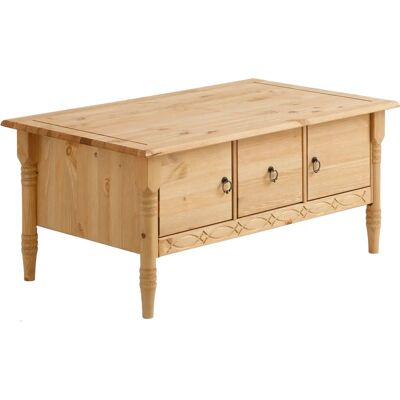 Home Affaire Indra Beistelltisch Beige Rechteck - Möbel Home Affaire Indra Beistelltisch Beige Rechteck - Möbel