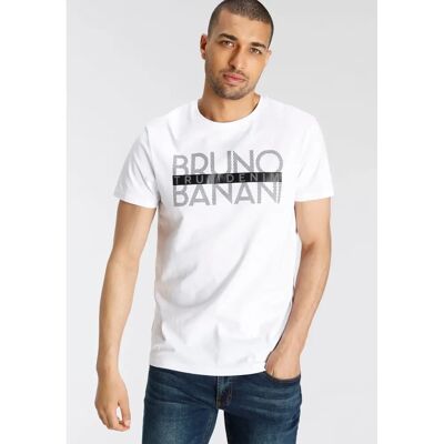 BRUNO BANANI M (48/50) Weiß Casual Bedrucktes Baumwoll-T-Shirt BRUNO BANANI M (48/50) Weiß Casual Bedrucktes Baumwoll-T-Shirt