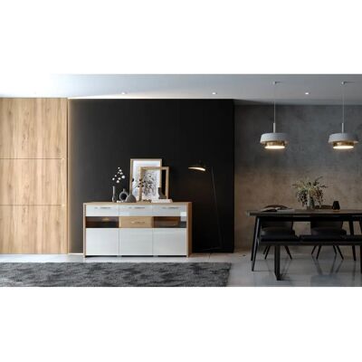 HOME AFFAIRE Gala Beige Landhaus Sideboard - Sideboard HOME AFFAIRE Gala Beige Landhaus Sideboard - Sideboard