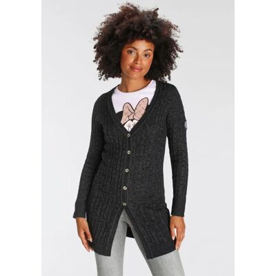 KANGAROOS Lange Strickjacke - V-Ausschnitt, Meliert, Baumwolle-Polyacryl, Casual KANGAROOS Lange Strickjacke - V-Ausschnitt, Meliert, Baumwolle-Polyacryl, Casual