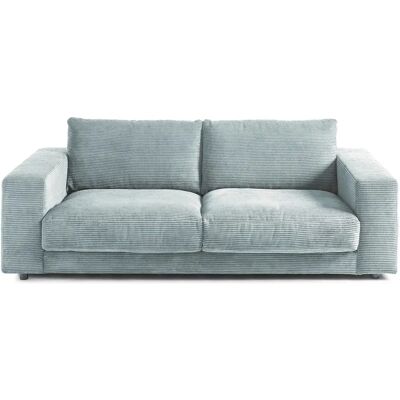 3C CANDY Enisa Blau Breitcord Sofa - Sofa 3C CANDY Enisa Blau Breitcord Sofa - Sofa