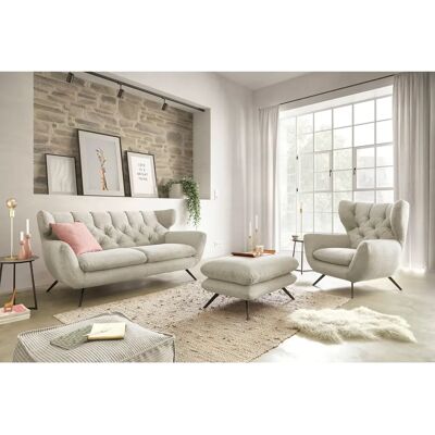 CANDY Beatrice Moderner Breitcord Sitzhocker CANDY Beatrice Moderner Breitcord Sitzhocker
