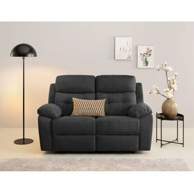 HOME AFFAIRE Lannilis Grauer 2-Sitzer - Sofa HOME AFFAIRE Lannilis Grauer 2-Sitzer - Sofa