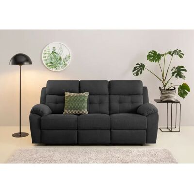 HOME AFFAIRE Lannilis 3-Sitzer Sofa - Webstoff, Manuelle Relaxfunktion HOME AFFAIRE Lannilis 3-Sitzer Sofa - Webstoff, Manuelle Relaxfunktion
