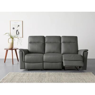 HOME AFFAIRE Southbrook Sofa - 3-Sitzer, Grau, Elektrisch & Manuell HOME AFFAIRE Southbrook Sofa - 3-Sitzer, Grau, Elektrisch & Manuell