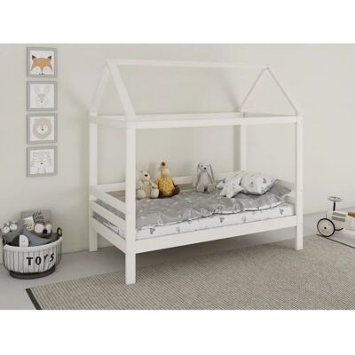 Lüttenhüttu Alice Babybett - Zertifiziertes Massivholz, Einfache Montage Lüttenhüttu Alice Babybett - Zertifiziertes Massivholz, Einfache Montage